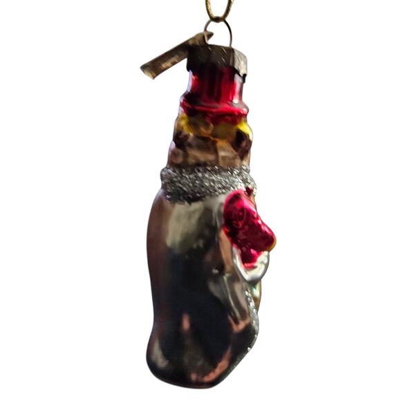 Christopher Radko Glass Ornament Nutcracker Mouse King 2.5" Blown Glass - Picture 3 of 6